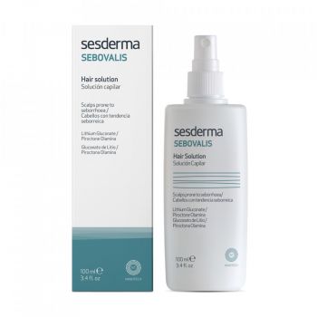 Solutie capilara pentru par cu tendinta seboreica Sebovalis, Sesderma (Concentratie: Tratamente pentru par, Gramaj: 100 ml)