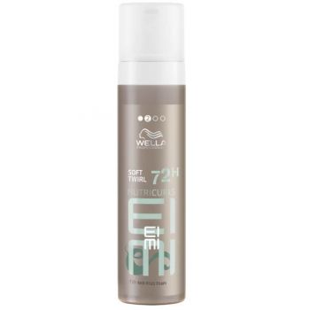 Spuma cu Efect Antistatic - Wella Professionals Eimi Nutricurls Soft Twirl 72h Anti-Frizz Foam, 200 ml