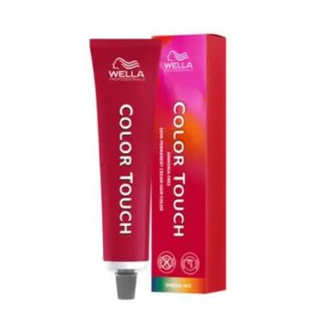 Vopsea Demi-permanenta Mixton - Wella Professionals Color Touch Special Mix, nuanta 0/34 Auriu Roscat