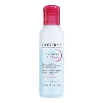 Apa micelara bifazica Bioderma Sensibio Eye H2O, 125 ml