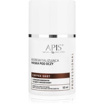Apis Natural Cosmetics Coffee Shot masca pentru ochi cu efect revitalizant