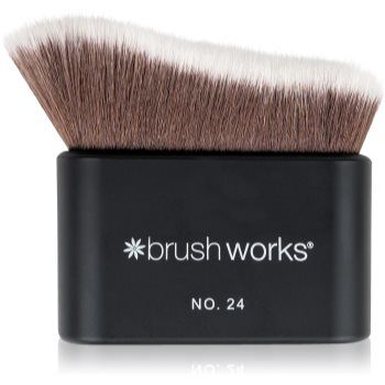 Brushworks Blending Face & Body Brush perie kabuki, pentru față și corp
