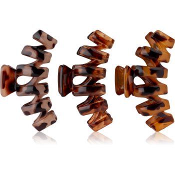 Brushworks Tortoiseshell Claw Clips clama de par