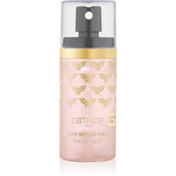 Catrice Wonder Woman spray pentru fixare cu particule stralucitoare