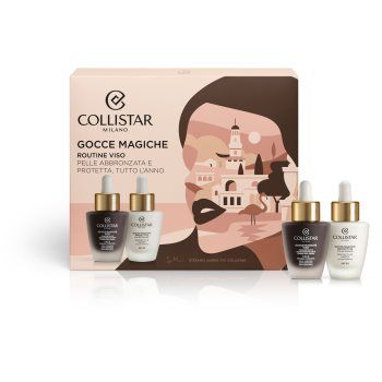 Collistar FACE MAGIC DROPS + PROTECTIVE DROPS SPF 50 set cadou