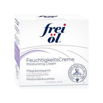 Crema hidratanta Frei Öl Hydrolipid pentru corp si fata, cu Aloe Vera si Vitamina E, 50 ml