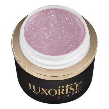 Gel UV Constructie Unghii RevoFlex Disco LUXORISE 15ml, Silk Satin