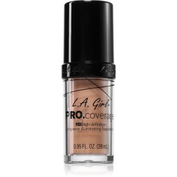 L.A. Girl Cosmetics PRO. Coverage fond de ten lichid iluminator