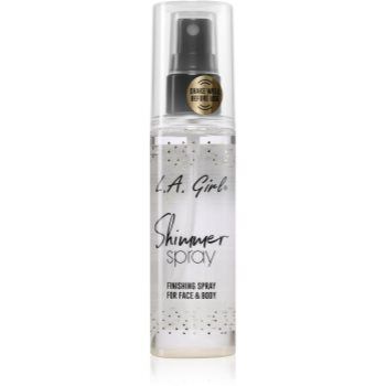 L.A. Girl Cosmetics Shimmer Spray fixator make-up pentru fata si corp