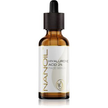 Nanoil Hyaluronic Acid 2% ser de piele intens hidratant cu acid hialuronic