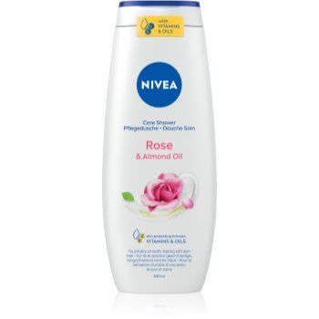 NIVEA Rose & Almond Oil gel de duș
