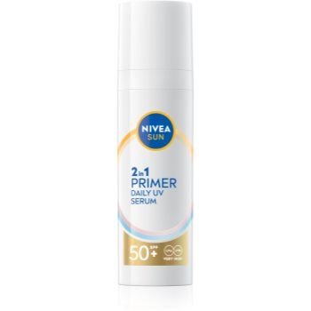 NIVEA SUN Daily UV Serum baza pentru machiaj 2 in 1