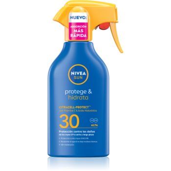 NIVEA SUN Protect & Moisture spray autobronzant hidratant SPF 30