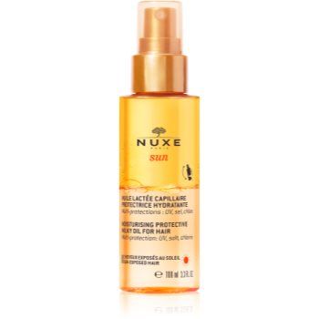 Nuxe Sun ulei protector pentru parul deteriorat de efectele solare , clor si sare