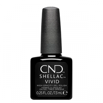 Oja semipermanenta CND Shellac Vivid Black Tuxedo 7.3ml