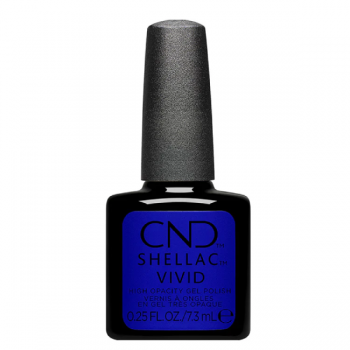 Oja semipermanenta CND Shellac Vivid Lazuli Blue 7.3ml