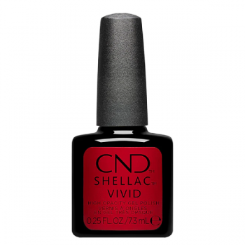 Oja semipermanenta CND Shellac Vivid Red Carpet 7.3ml