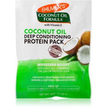 Palmer’s Hair Coconut Oil Formula balsam pentru restaurare adanca pentru păr uscat și deteriorat