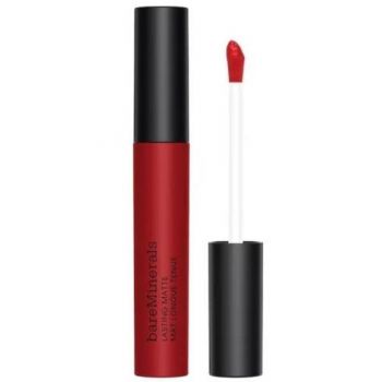 Ruj de buze lichid intens pigmentat cu finisaj mat, Bare Minerals Mineralist Comfort, Passionate, 3.5 ml
