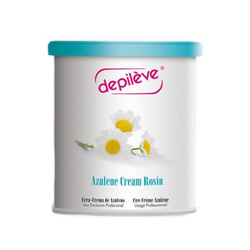 Ceara pentru epilat Depileve Azulene Cream Rosin pentru piele sensibila 800gr