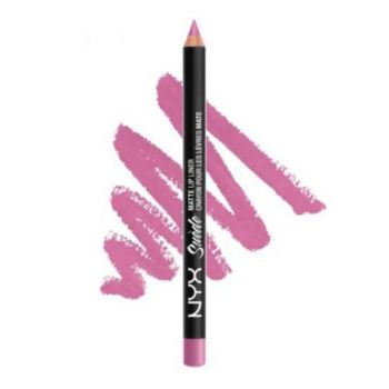 Creion de buze, Nyx Professional Makeup, Suede Matte, Respect the Pink