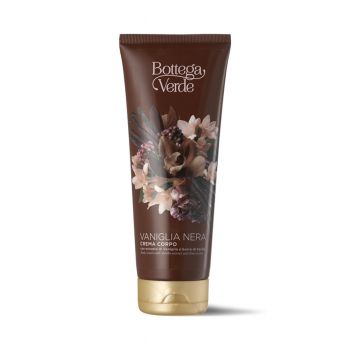 Crema de corp cu extract de vanilie neagra si unt de shea
