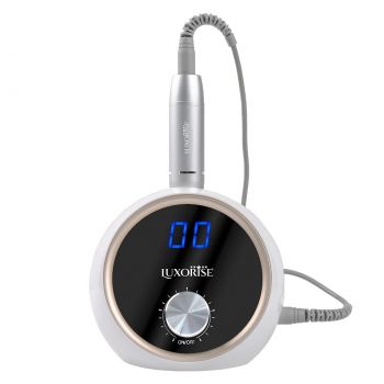 Freza Unghii GlamPrecision PRO 30.000 RPM - LUXORISE, White