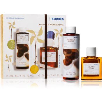 Korres Mountain Pepper set cadou unisex produs parfumat