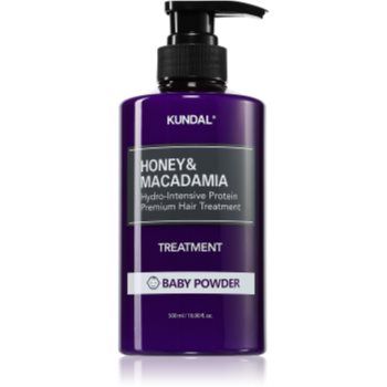 KUNDAL Honey & Macadamia Baby Powder crema intens hidratanta pentru păr uscat și deteriorat