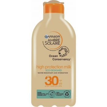 Lapte hidratant cu protectie solara, Garnier Ambre Solaire, Ocean Protect, SPF30, 200 ml