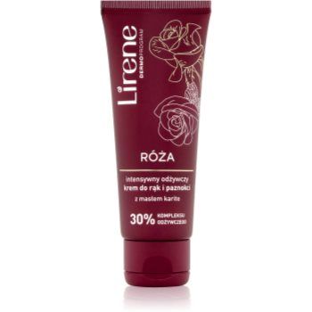 Lirene Rose cremă intens hrănitoare pentru maini si unghii