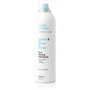 Milk Shake Lifestyling Eco Strong Hairspray fixativ cu fixare puternică