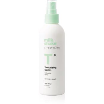 Milk Shake Lifestyling Texturizing Spritz spray pentru păr cu volum