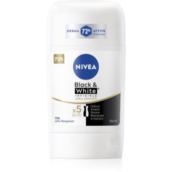 NIVEA Black & White Invisible Silky Smooth antiperspirant puternic