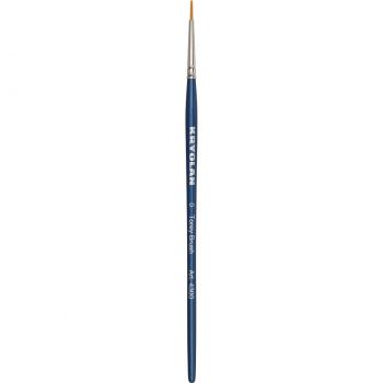 Pensula profesionala subtire Kryolan #0 pentru make up 1buc