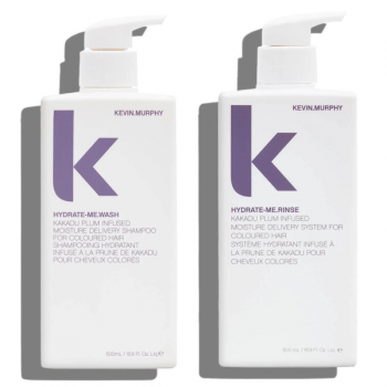 Set Duo pentru hidratare Kevin Murphy Hydrate Me Wash Hydrate Me Rinse 500 ml