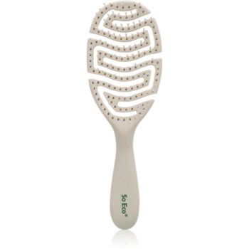So Eco Flexi Curve Detangling Brush perie ovală pentru par usor de pieptanat