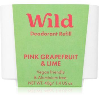 Wild Pink Grapefruit & Lime deodorant stick rezervă