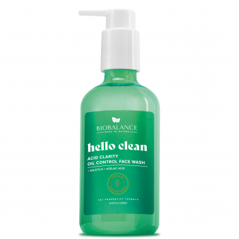 Acid Clarity, gel de curatare, cu acid salicilic + acid azelaic, BioBalance, 250 ml