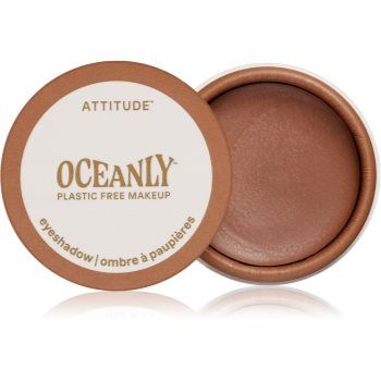 Attitude Oceanly Plastic Free Makeup fard de pleoape cremos cu efect matifiant