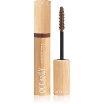 Attitude Oceanly Plastic Free Makeup rimel cu ser cu efect de nutritiv