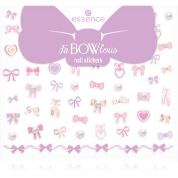 essence FaBOWlous folii autocolante pentru unghii