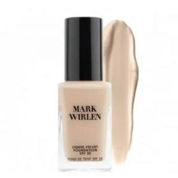 Fond de ten cu SPF 30, Mark Wirlen Velvet Cream Ivory, 30 ml