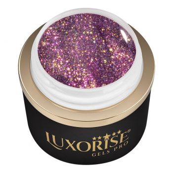Gel UV Constructie Unghii RevoFlex LUXORISE 15ml, Glossy Glam