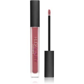 Huda Beauty Liquid Matte Lipstick Ultra-Comfort ruj cu persistenta indelungata cu efect matifiant