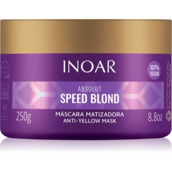 INOAR Absolut Speed Blond masca tonifianta si hranitoare pentru par blond