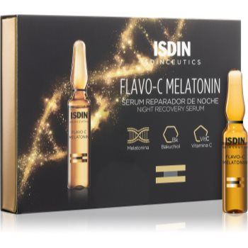 ISDIN Isdinceutics Flavo-C ser de reînnoire și strălucire pentru noapte