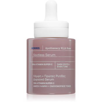 Korres Wild Rose ser stralucire cu vitamina C