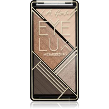 L.A. Girl Cosmetics Eye Lux paletă cu farduri de ochi