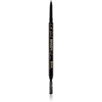 L.A. Girl Cosmetics Shady Slim creion pentru sprancene cu pensula